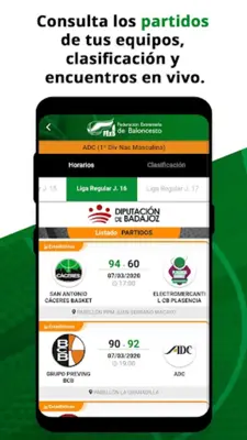 Afición FEXB android App screenshot 3